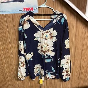 Chocker neck blouse